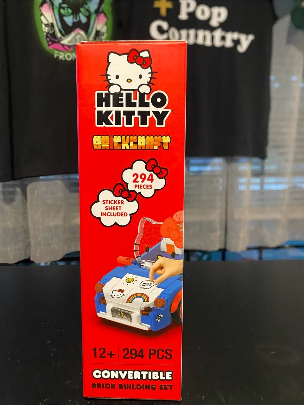 Hello Kitty Blue & Red Convertible Brick Building Set